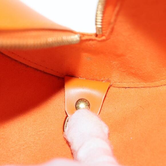 LOUIS VUITTON Epi Soufflot Hand Bag Orange Mandarin M5222H LV Auth 160837V